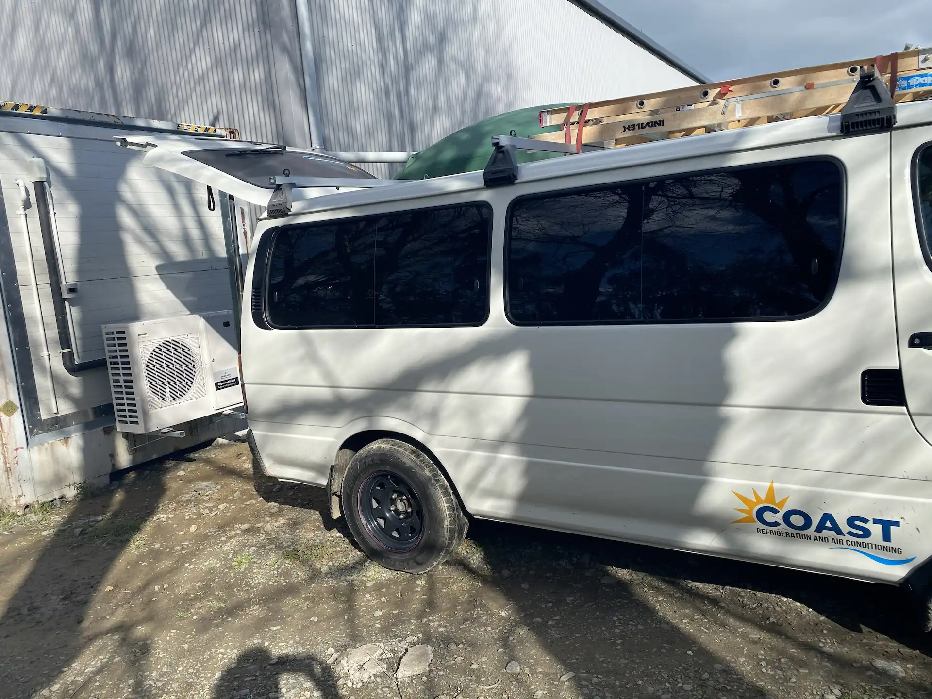 commercial winery refrigeration installation