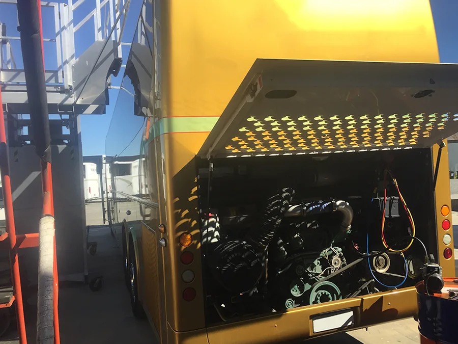 bus air conditioning repair