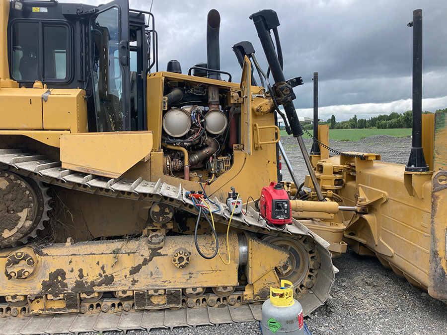 heavy machinery aircon maintenance